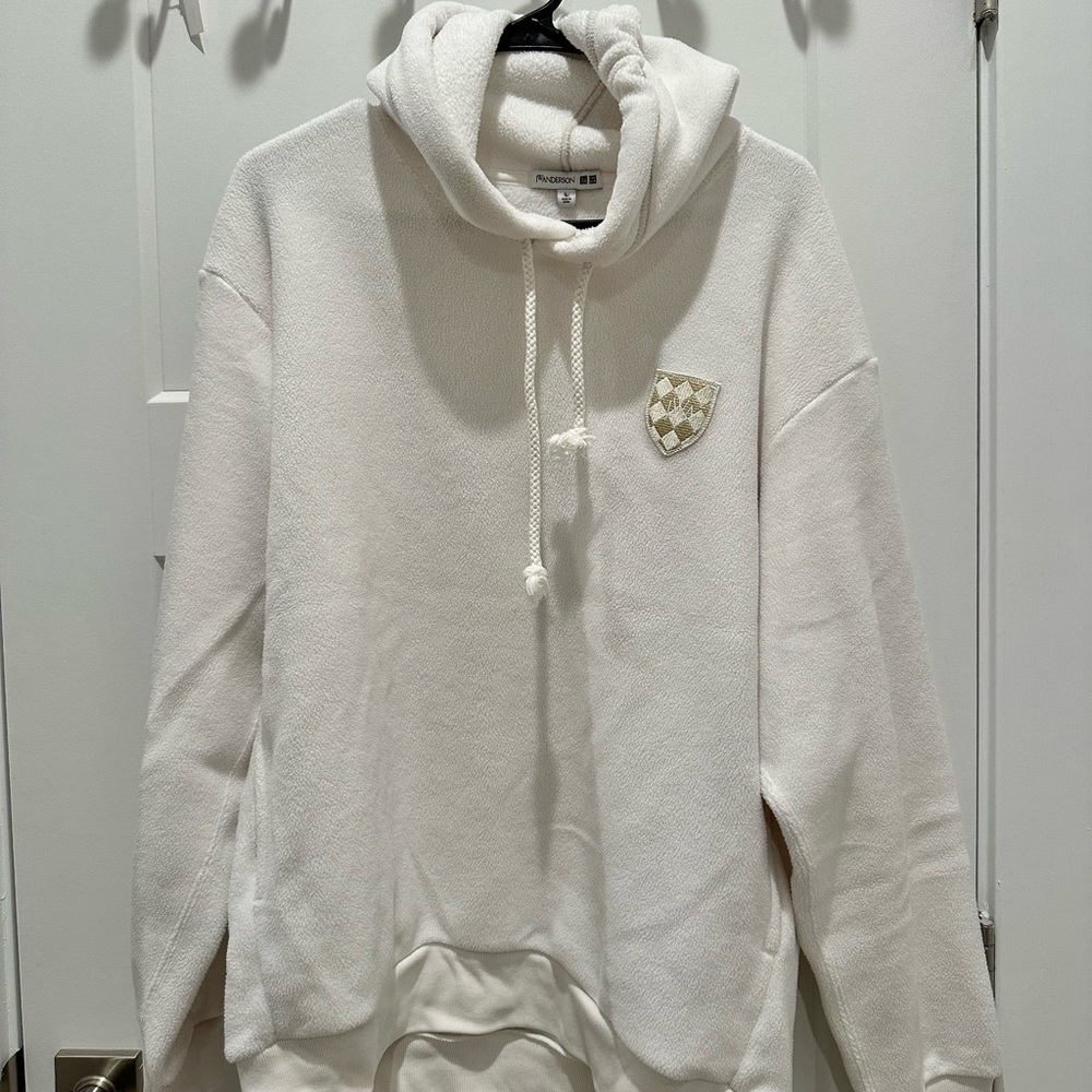 JW Anderson & Uniqlo Collab - White Hoodie